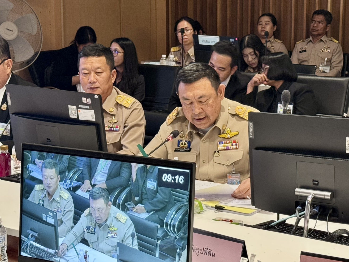 title - ส.ป.ก. ร่วมประชุมคณะกรรมาธิการวิสามัญพิจารณาศึกษาร่างพระราชบัญญัติงบประมาณรายจ่าย ประจำปีงบประมาณ พ.ศ. 2570 วุฒิสภา ครั้งที่ 12